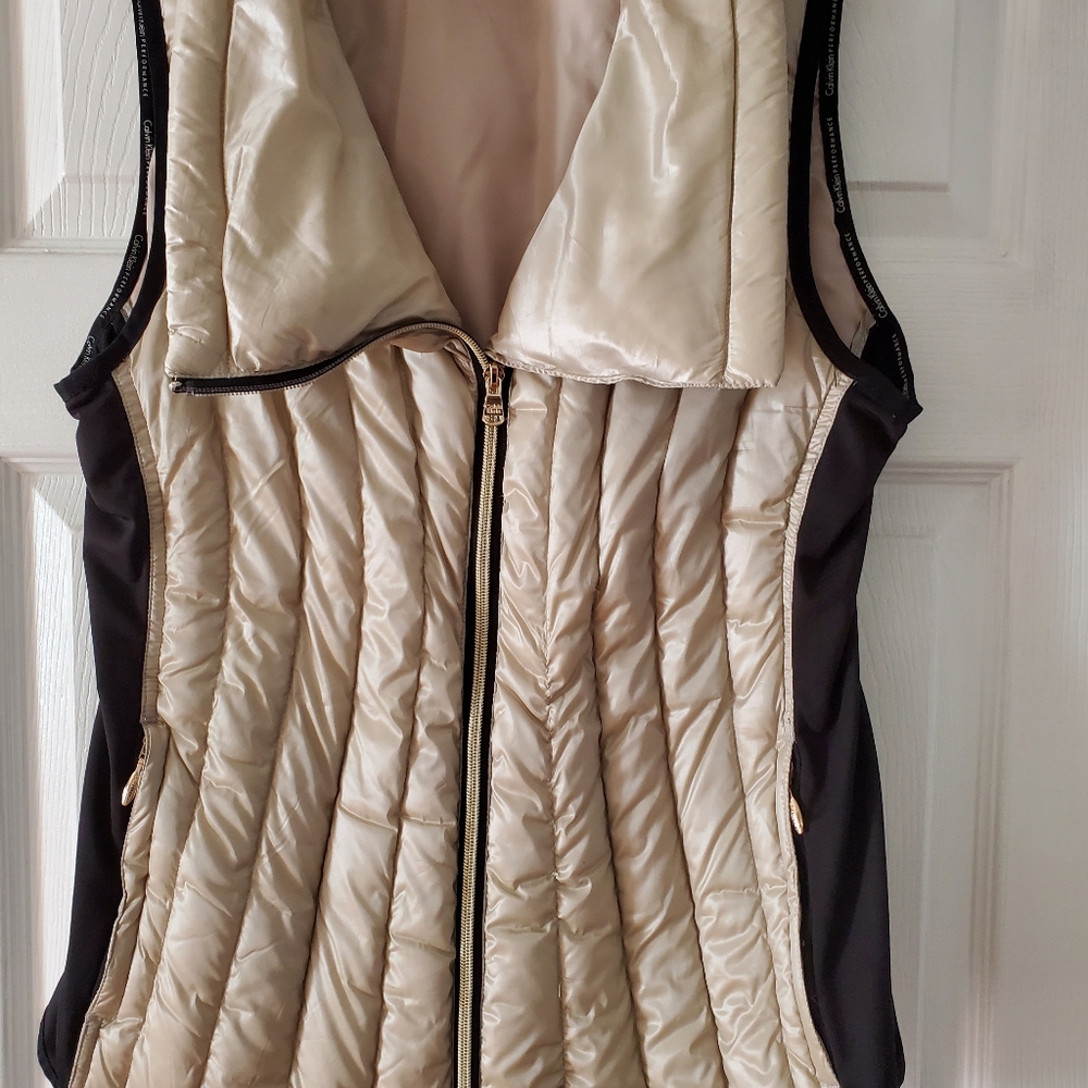 Calvin klein performance puffer vest size medium